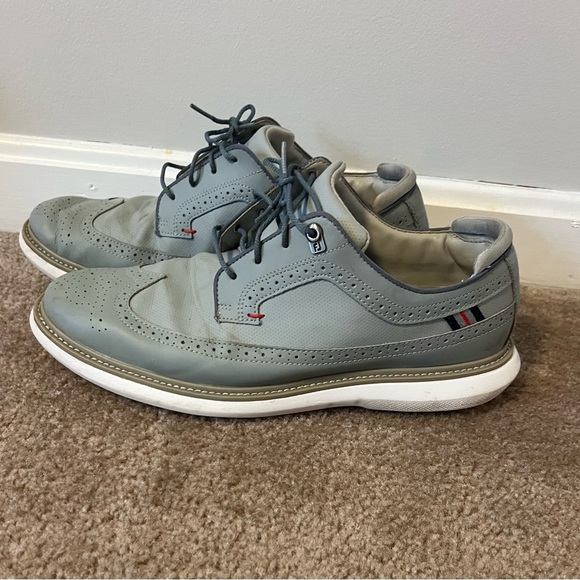 FootJoy Men's Gray Athletic Shoes - Picture 1 of 3